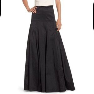 Eliza J Taffeta Mermaid Ball Skirt - black 4 Romantic